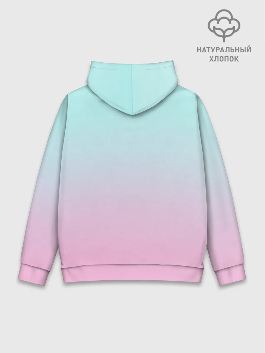 Худи мужской база хлопок / Funny PUG