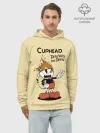 Худи мужской база хлопок / Cuphead