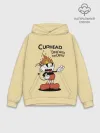Худи мужской база хлопок / Cuphead