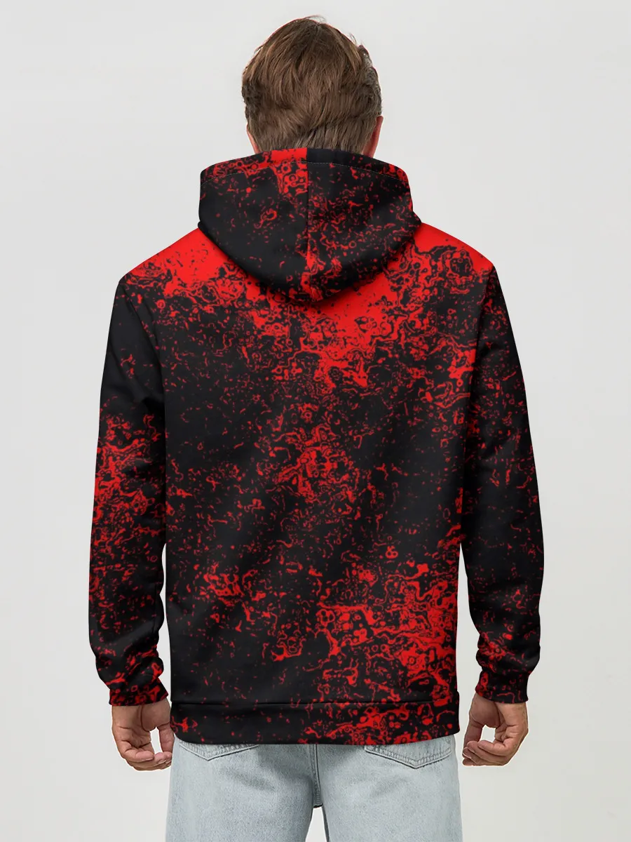 Худи мужской база хлопок / Никита в стиле Wolfenstein