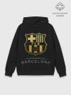 Худи мужской база хлопок / Barcelona Gold Edition