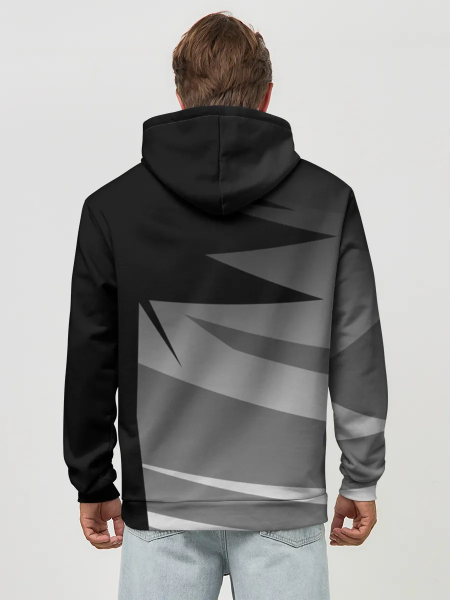 Худи мужской база хлопок / BMW GEOMETRY SPORT