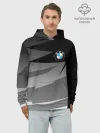 Худи мужской база хлопок / BMW GEOMETRY SPORT