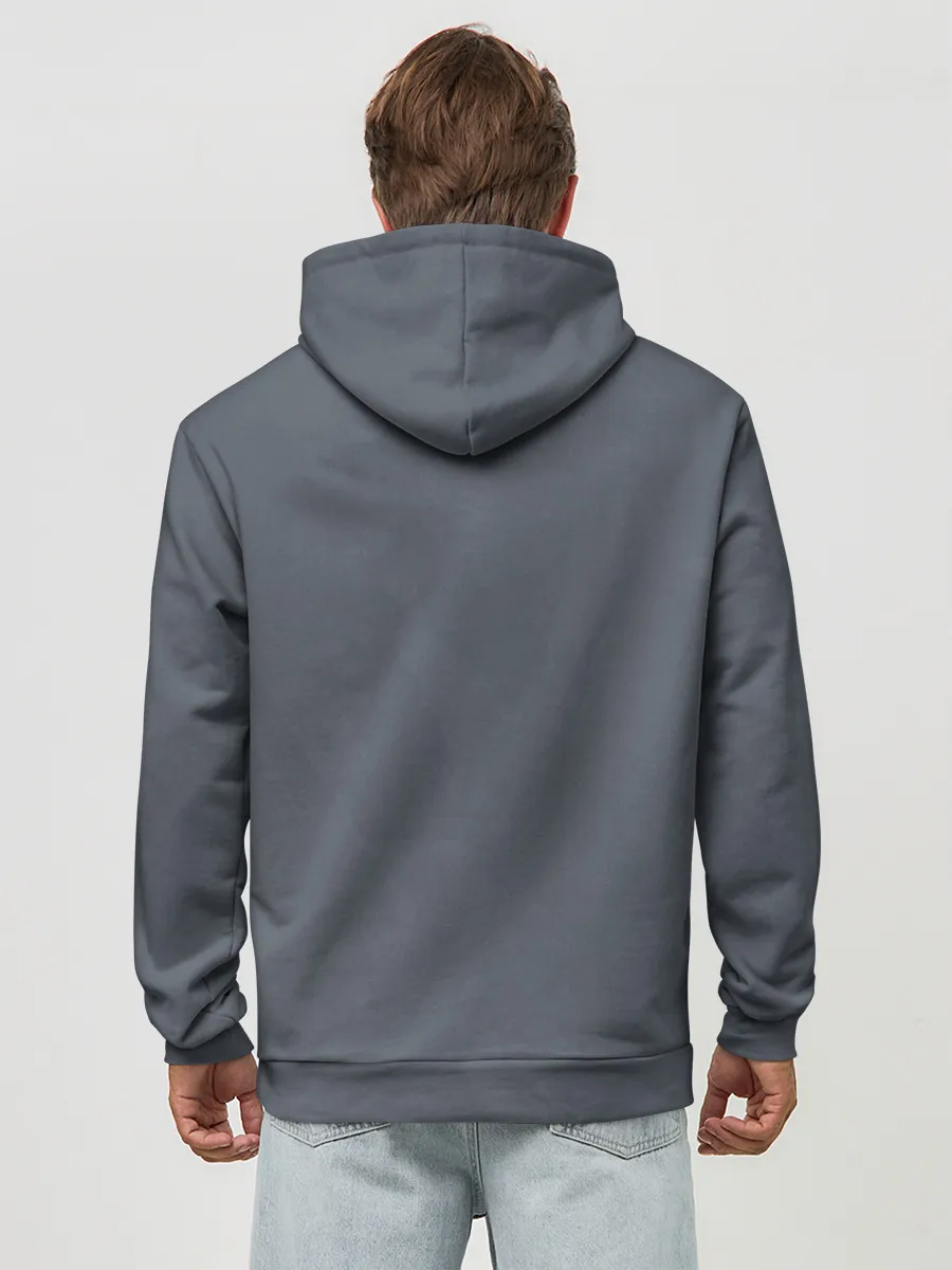 Худи мужской база хлопок / Сова