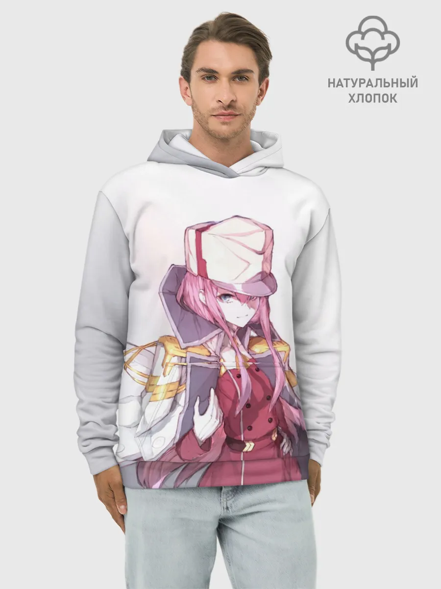 Худи мужской база хлопок / Милый во Франкcе