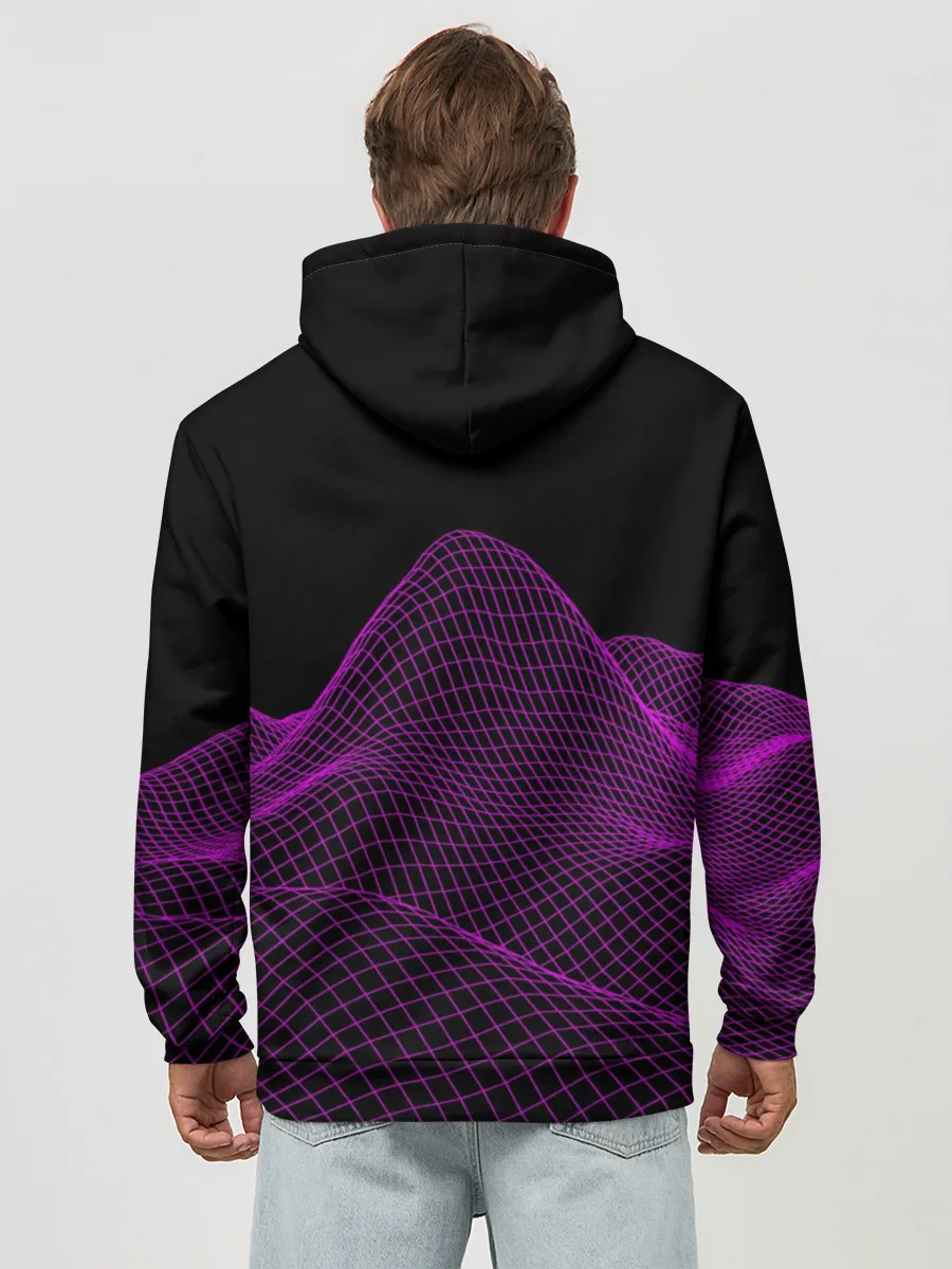 Худи мужской база хлопок / twenty one pilots neon music