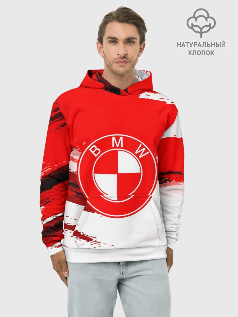 Худи мужской база хлопок / bmw uniform