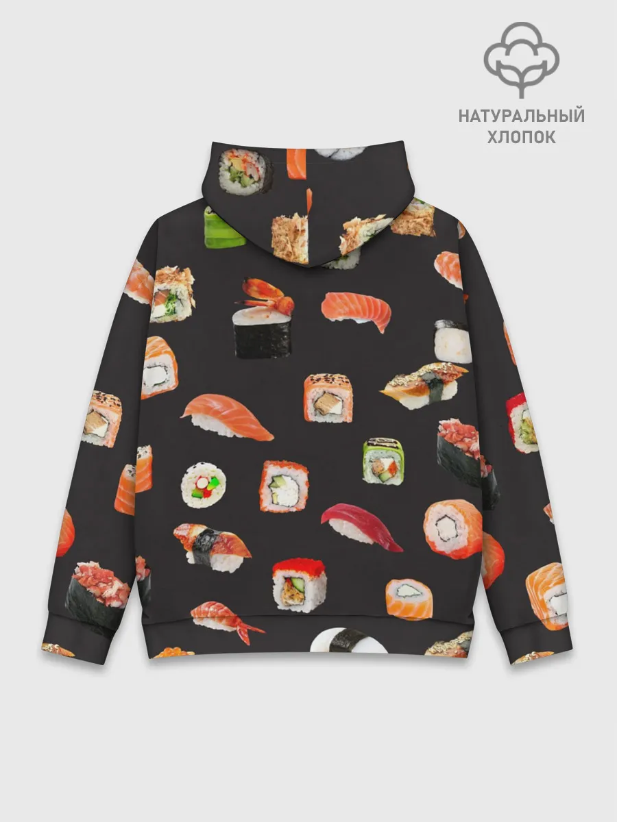Худи мужской база хлопок / Суши