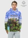 Худи мужской база хлопок / Иван - Minecraft
