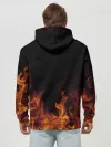 Худи мужской база хлопок / Ярик огонь мужик