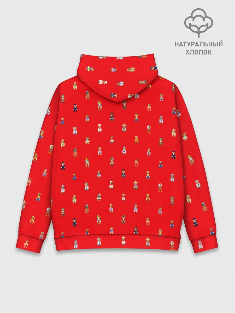 Худи мужской база хлопок / Super Mario Odyssey