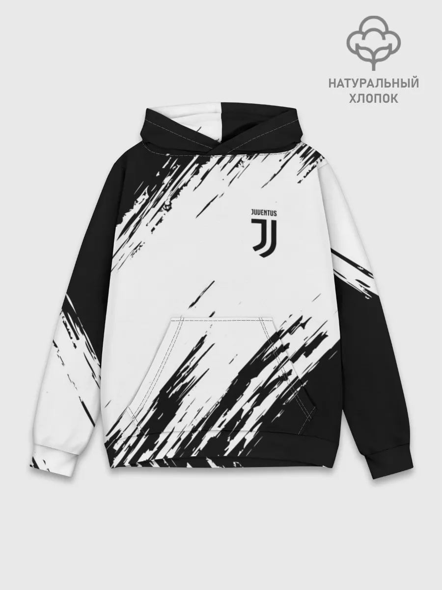 Худи мужской база хлопок / JUVENTUS / ЮВЕНТУС