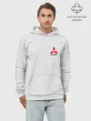 Худи мужской база хлопок / MITSUBISHI SPORT