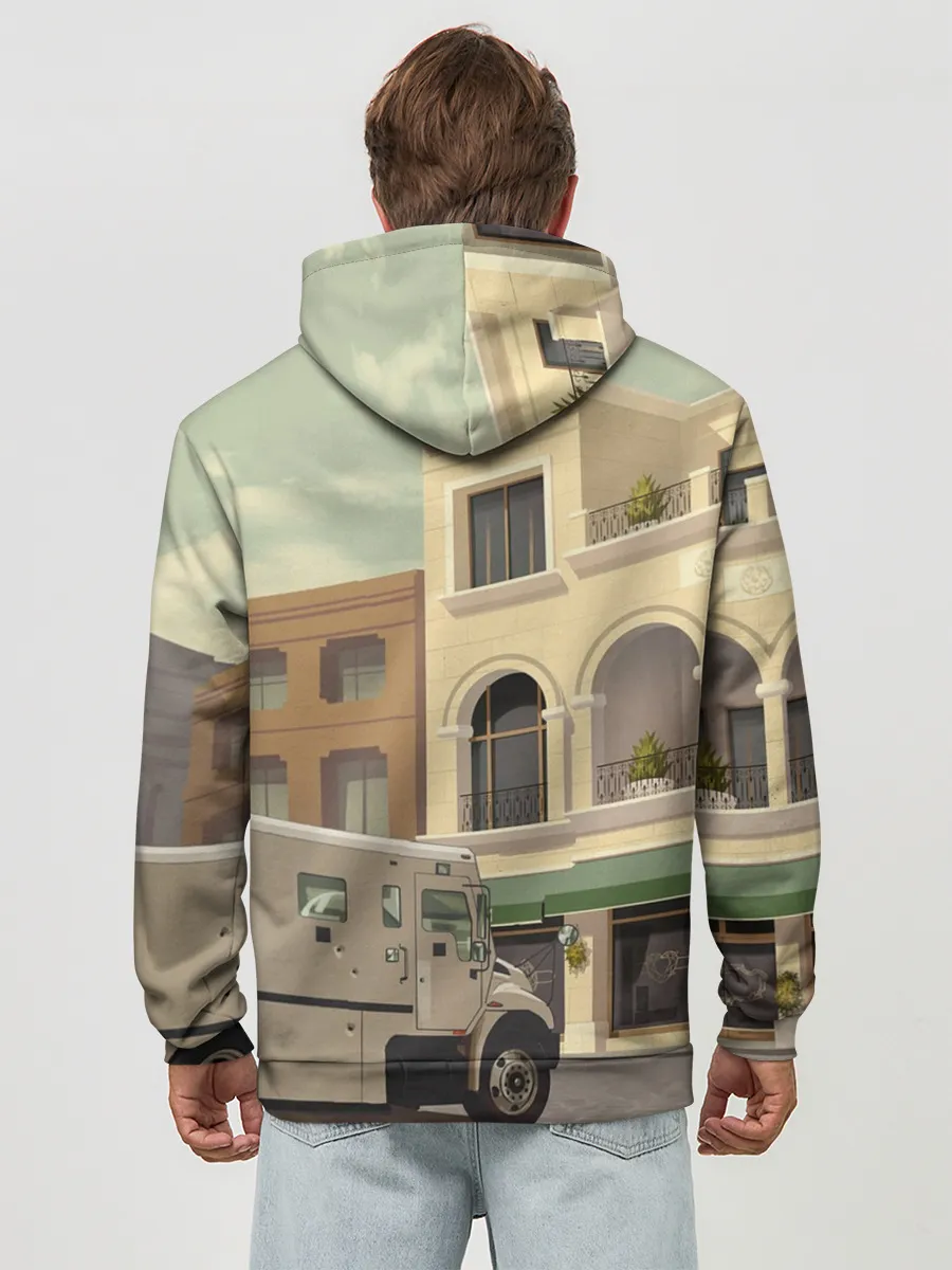 Худи мужской база хлопок / GTA V - Майкл