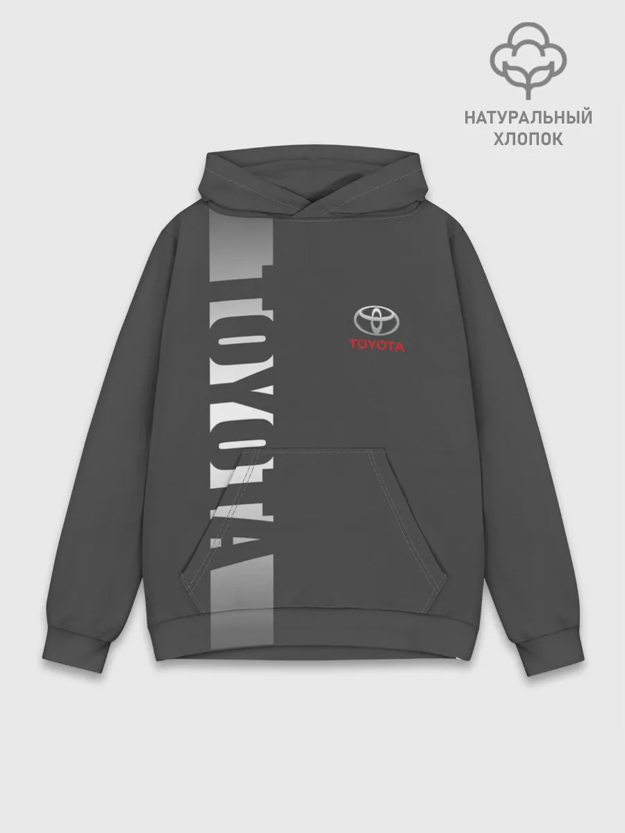 Худи мужской база хлопок / TOYOTA | ТОЙОТА