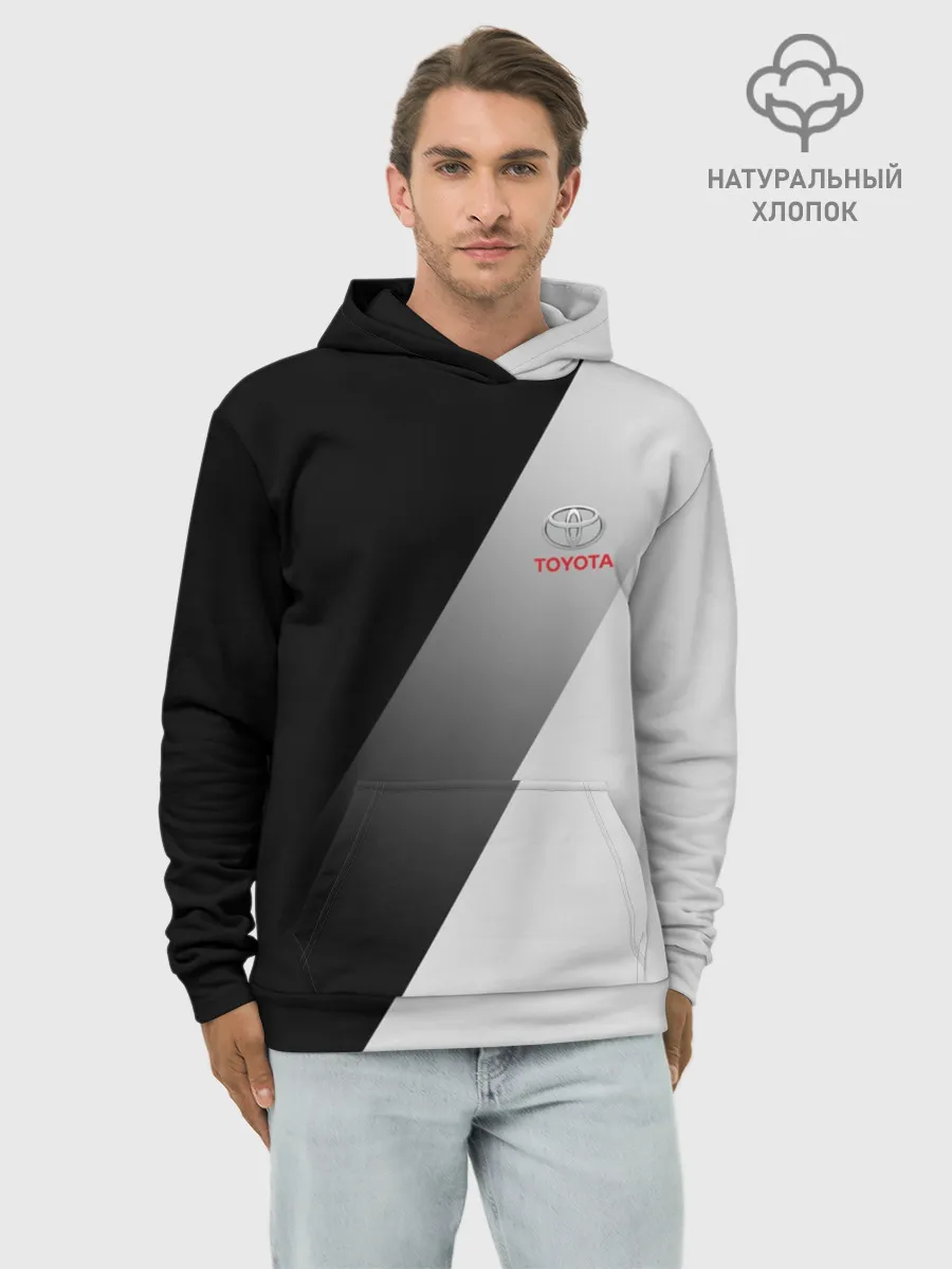 Худи мужской база хлопок / TOYOTA | ТОЙОТА ELITE