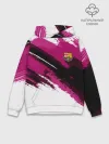 Худи мужской база хлопок / FC Barcelona Original 2018