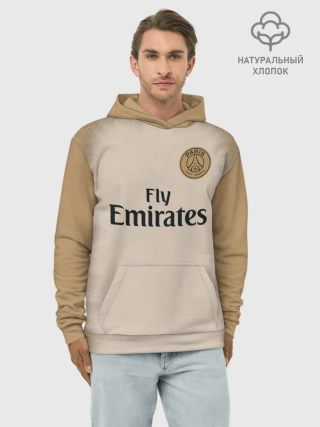 Худи мужской база хлопок / Неймар Форма Новая Away 18/19