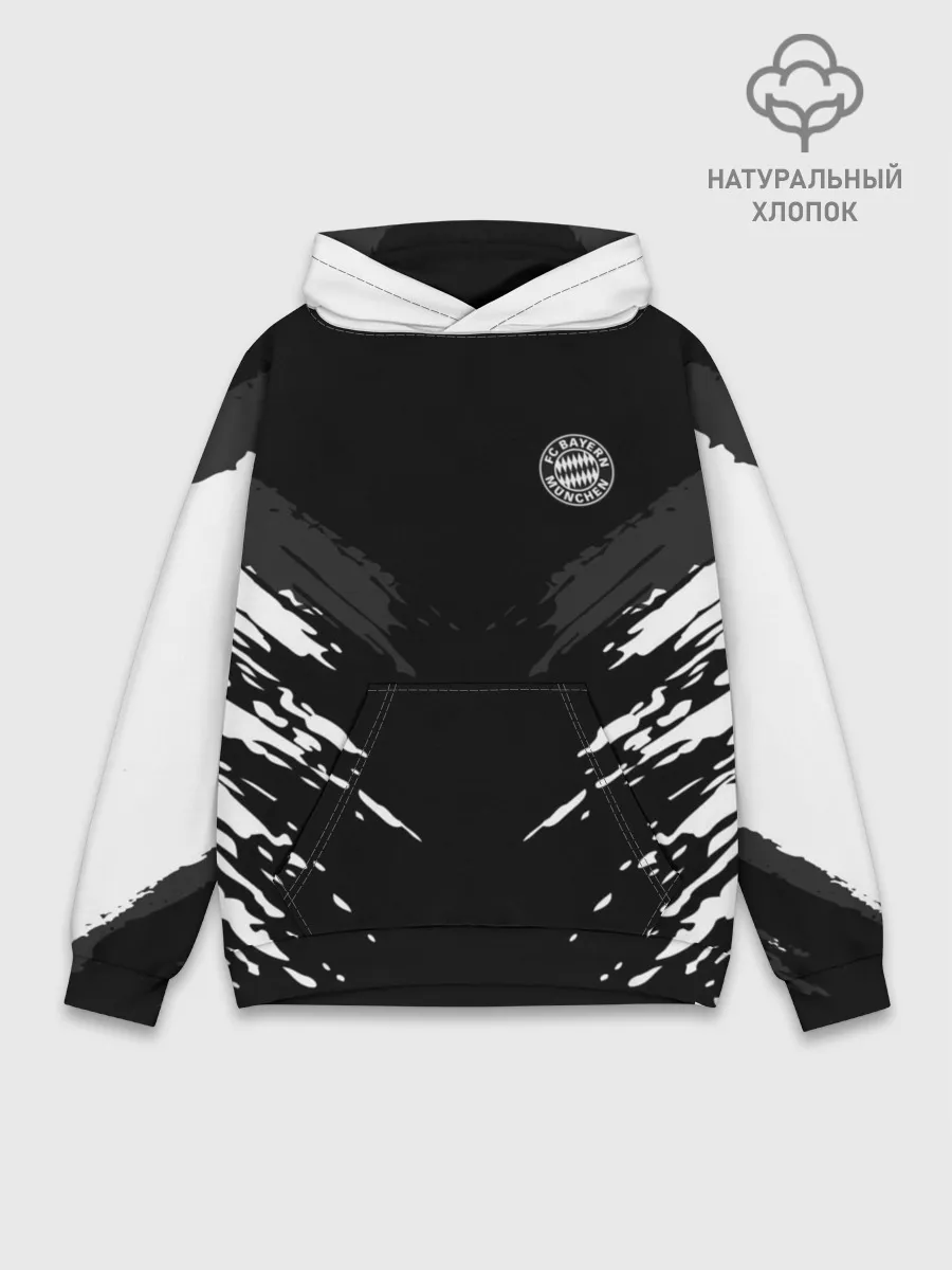 Худи мужской база хлопок / BAYERN MUNCHEN 2018 SPORT