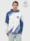 Худи мужской база хлопок / CHELSEA UNIFORM | ФОРМА ЧЕЛСИ