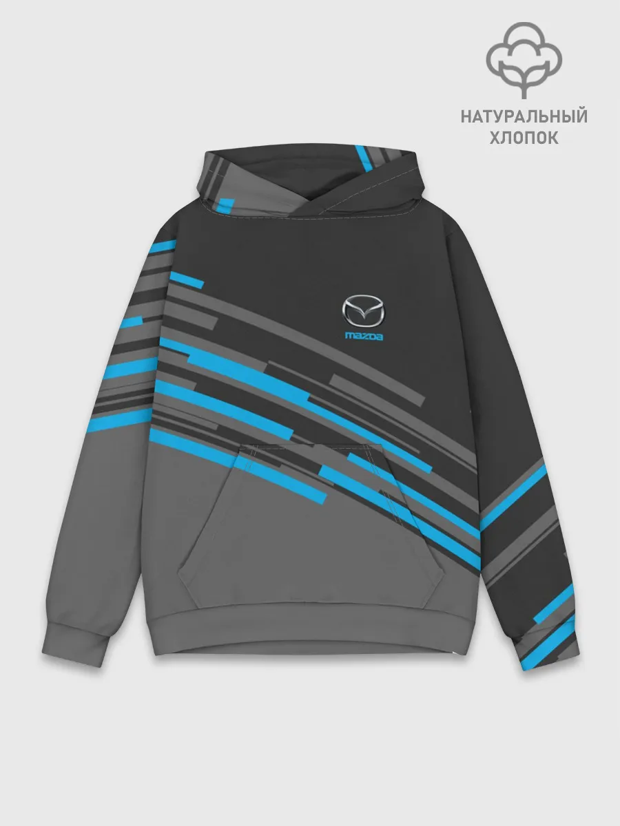 Худи мужской база хлопок / MAZDA SPORT