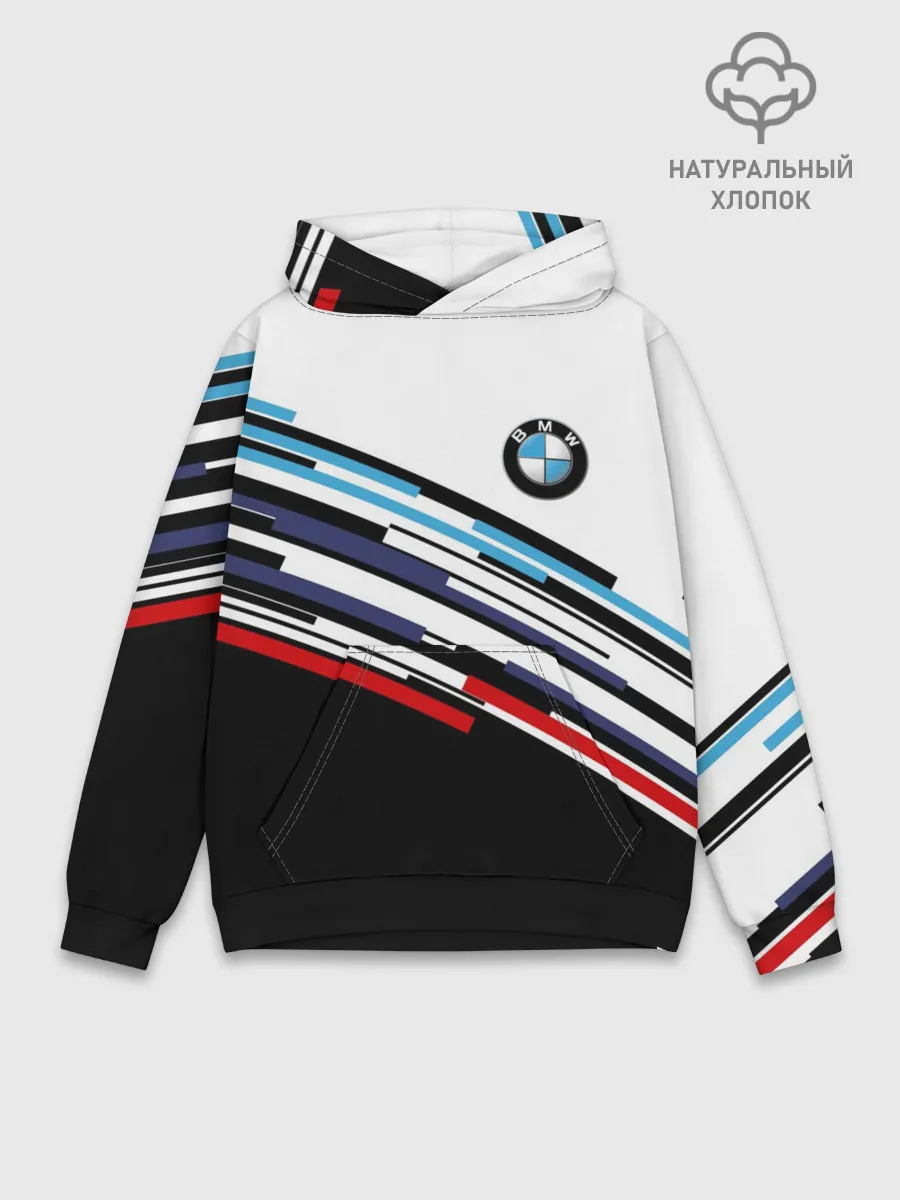 Худи мужской база хлопок / BMW BRAND COLOR | БМВ