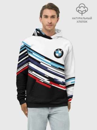 Худи мужской база хлопок / BMW BRAND COLOR | БМВ