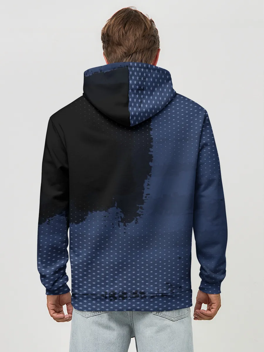 Худи мужской база хлопок / Russia Sport 2018