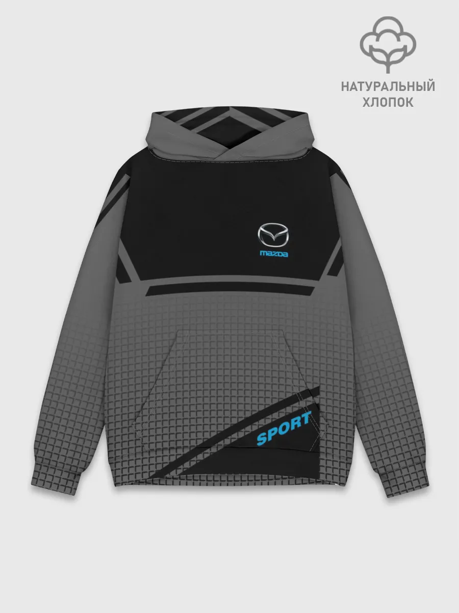 Худи мужской база хлопок / MAZDA SPORT