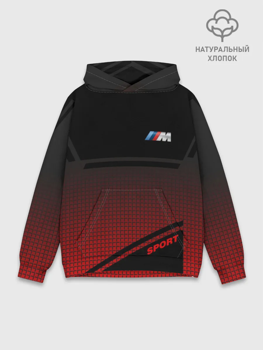 Худи мужской база хлопок / BMW 2018 M Sport