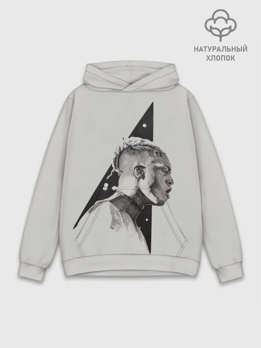 Худи мужской база хлопок / XXXtentacion