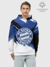 Худи мужской база хлопок / BAYERN MUNCHEN SPORT STYLE