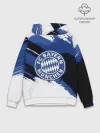 Худи мужской база хлопок / BAYERN MUNCHEN SPORT STYLE