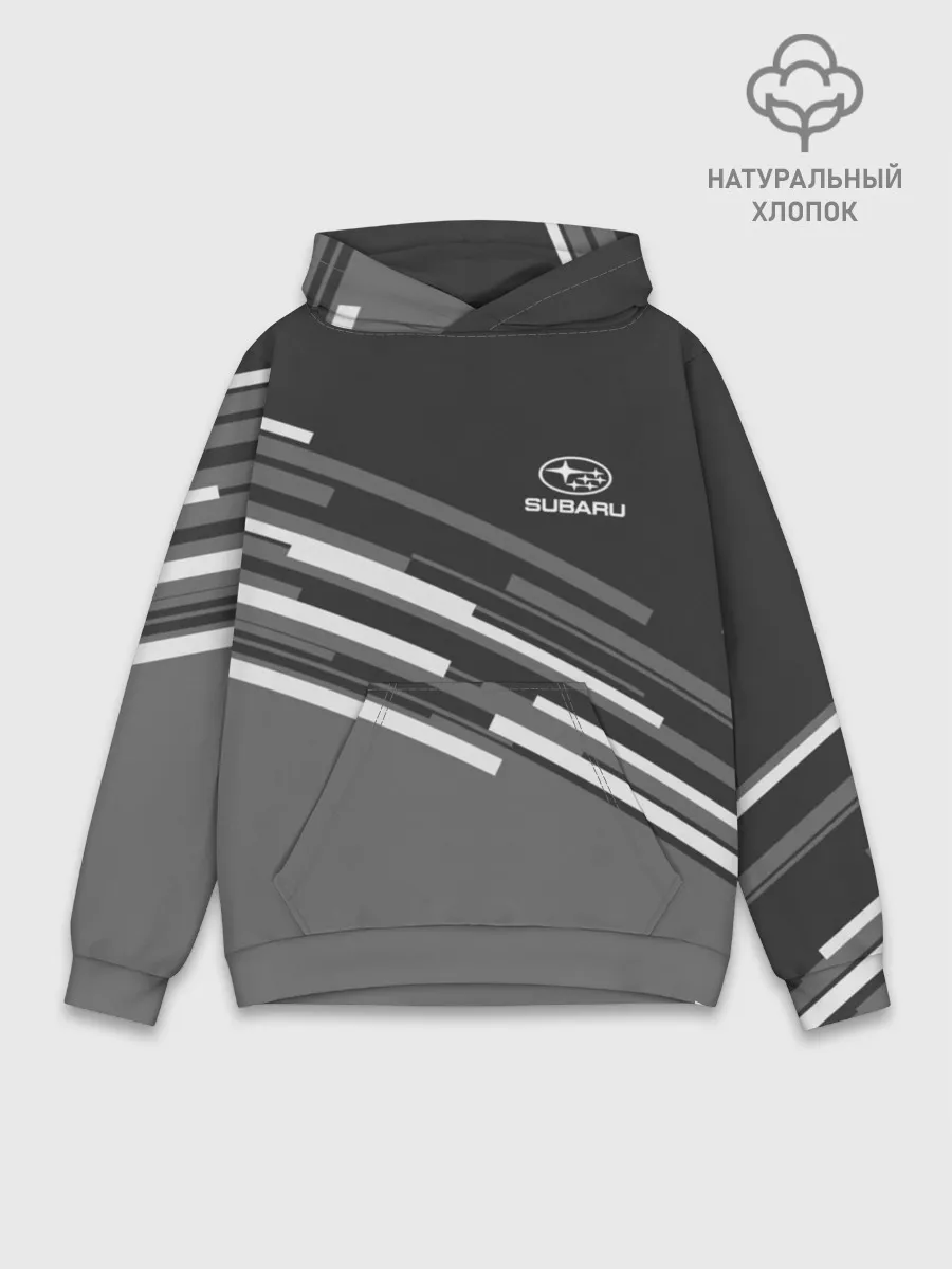 Худи мужской база хлопок / SUBARU SPORT