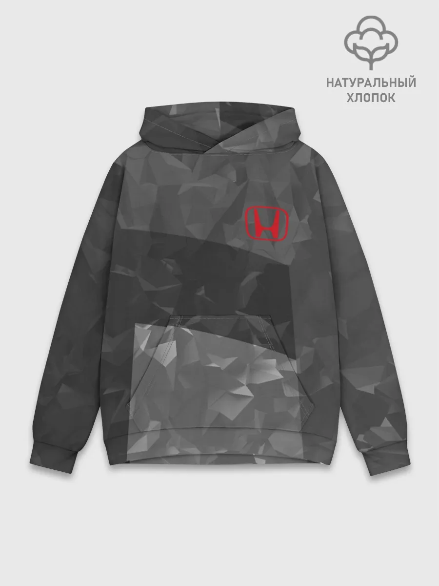 Худи мужской база хлопок / HONDA SPORT