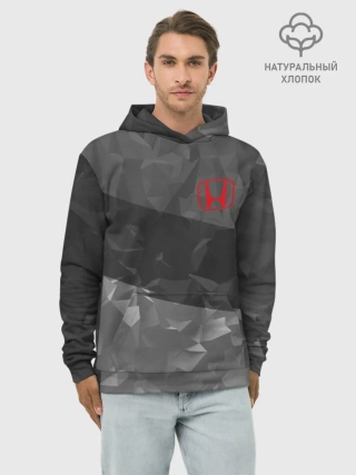 Худи мужской база хлопок / HONDA SPORT