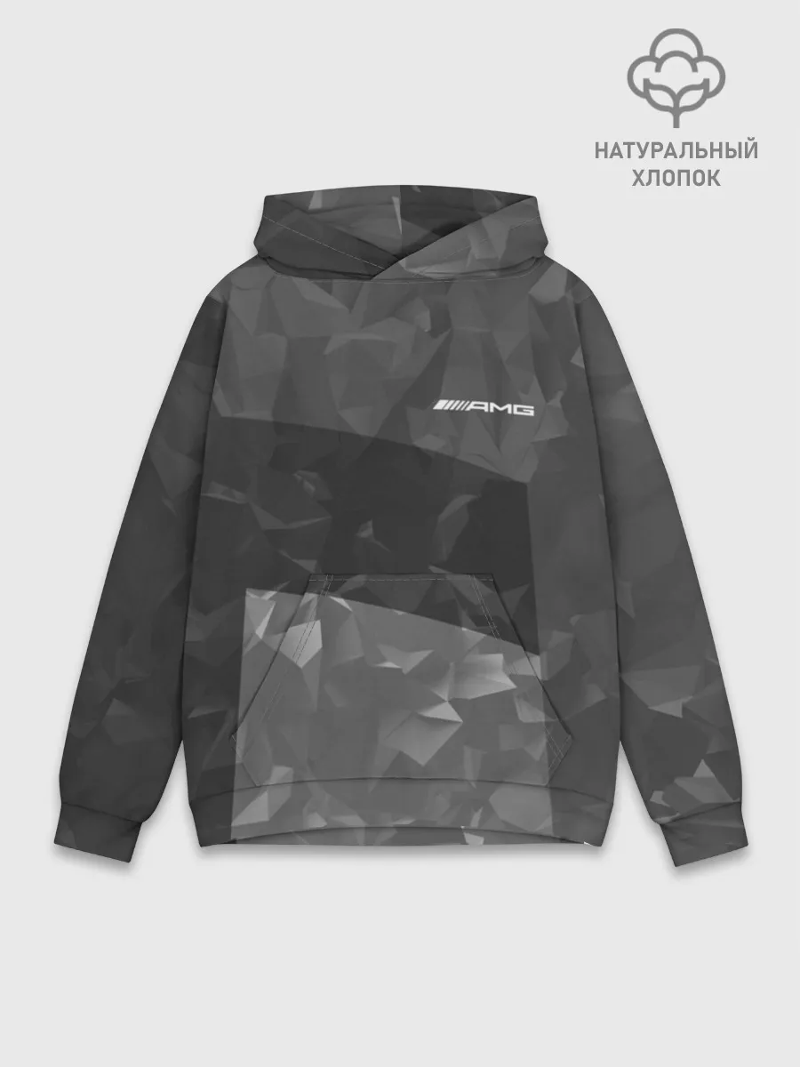 Худи мужской база хлопок / AMG SPORT