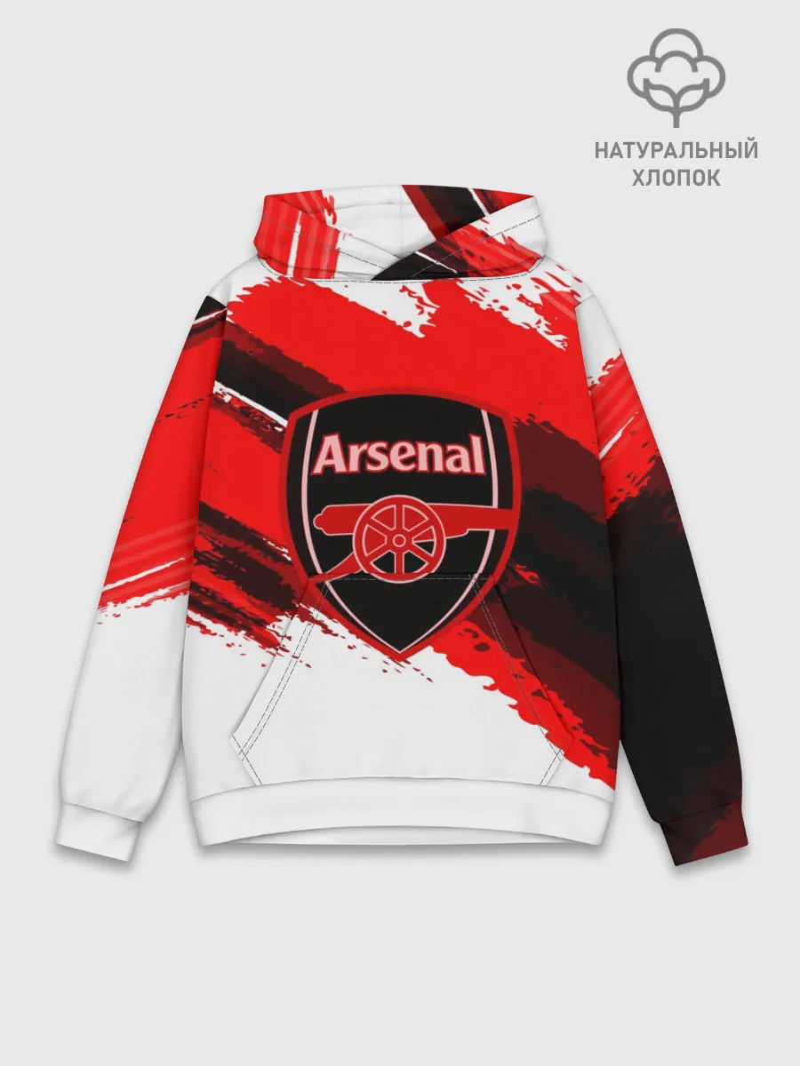 Худи мужской база хлопок / ARSENAL SPORT STYLE
