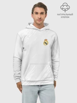 Худи мужской база хлопок / Real Madrid 2018 Original