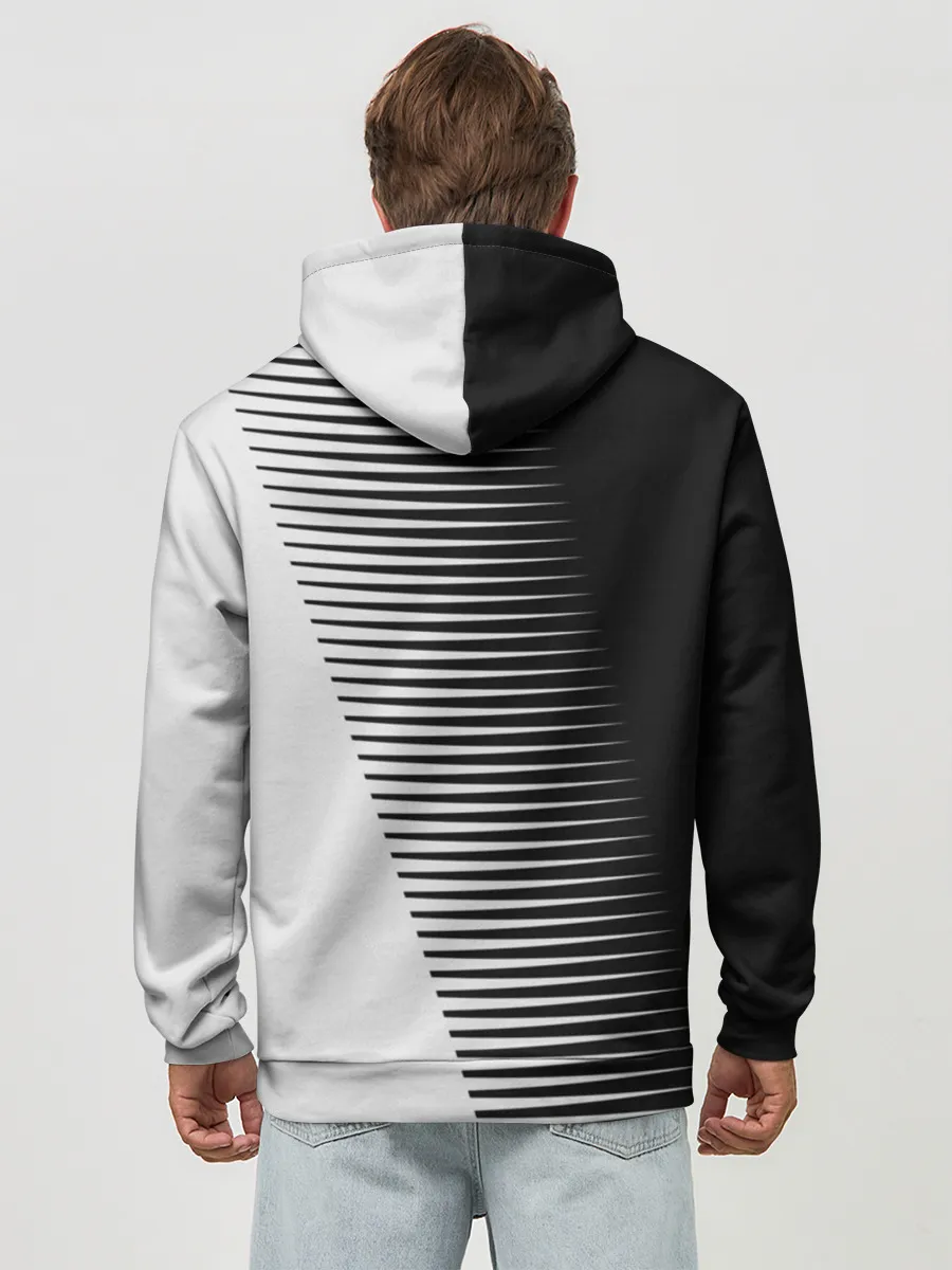 Худи мужской база хлопок / MITSUBISHI SPORT