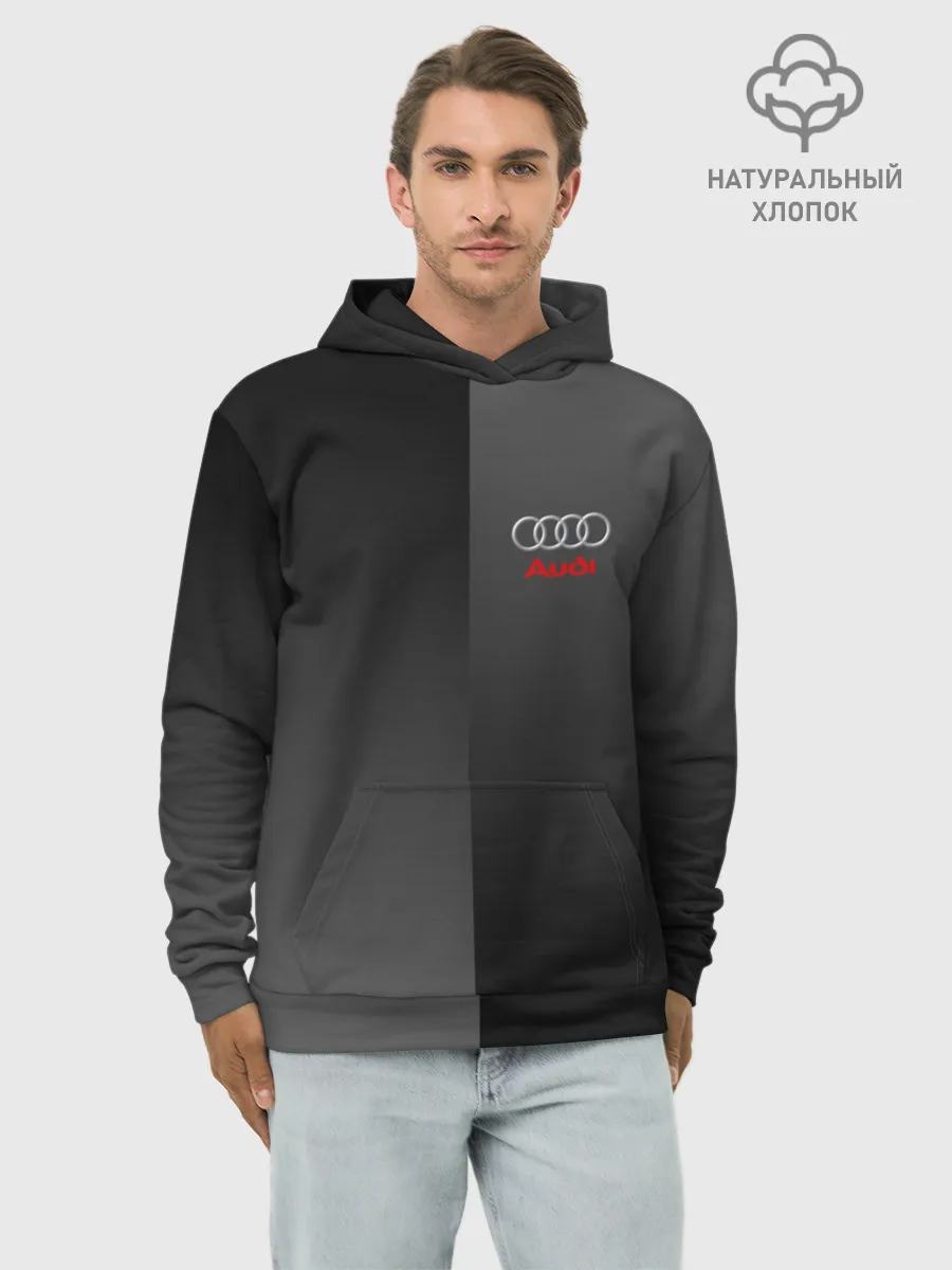 Худи мужской база хлопок / AUDI SPORT