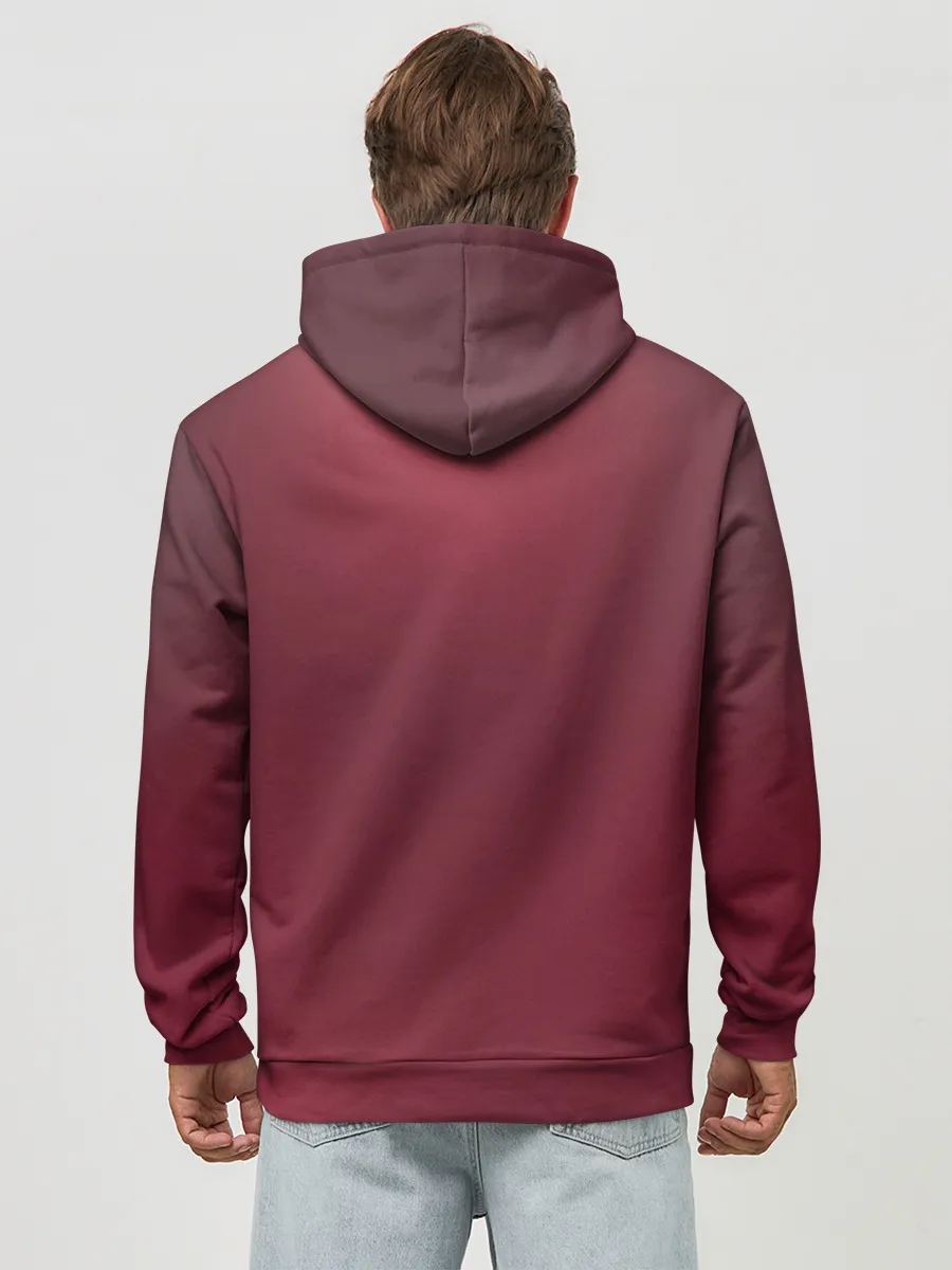 Худи мужской база хлопок / Red Touhou