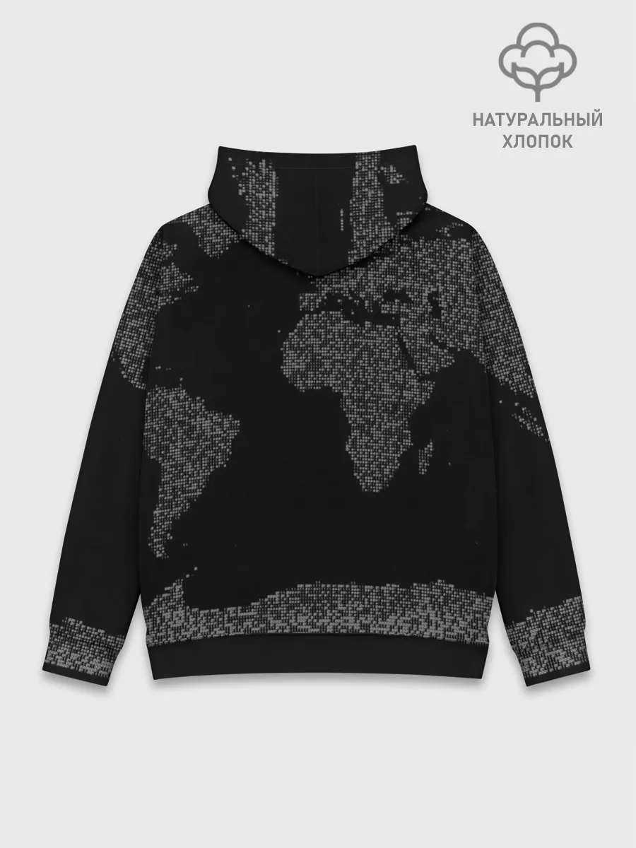 Худи мужской база хлопок / Русский хакер