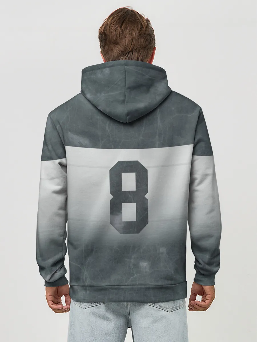 Худи мужской база хлопок / Александр Овечкин