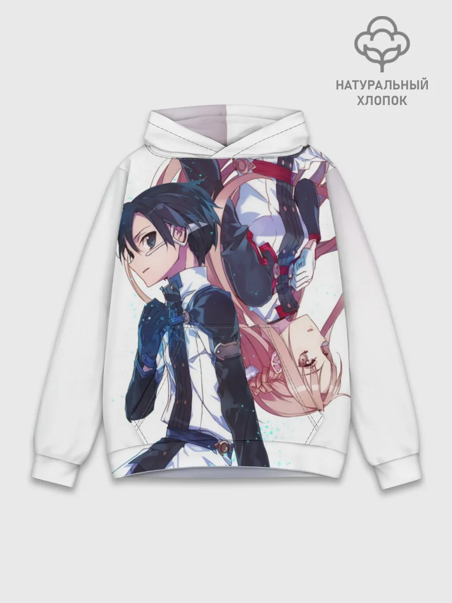 Худи мужской база хлопок / Мастера Меча Онлайн