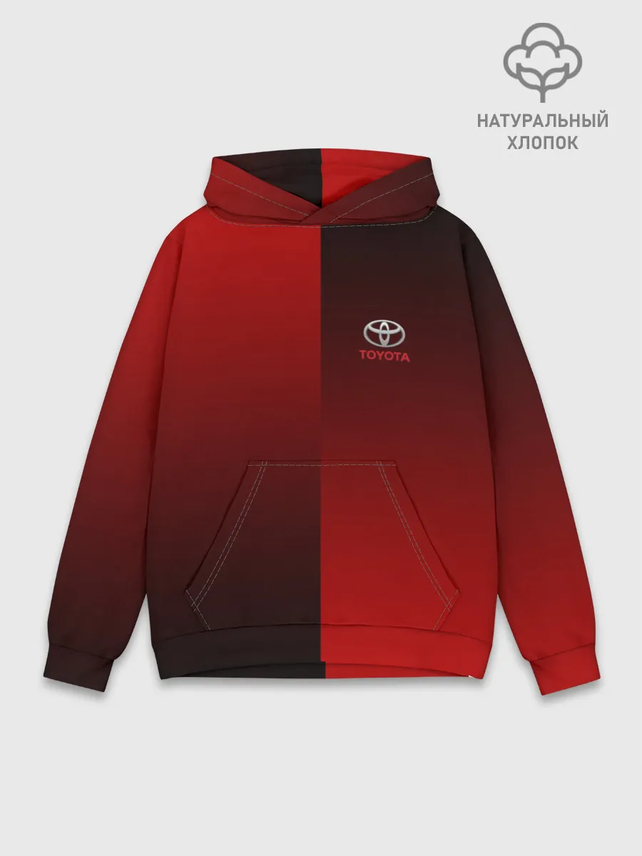 Худи мужской база хлопок / TOYOTA SPORT