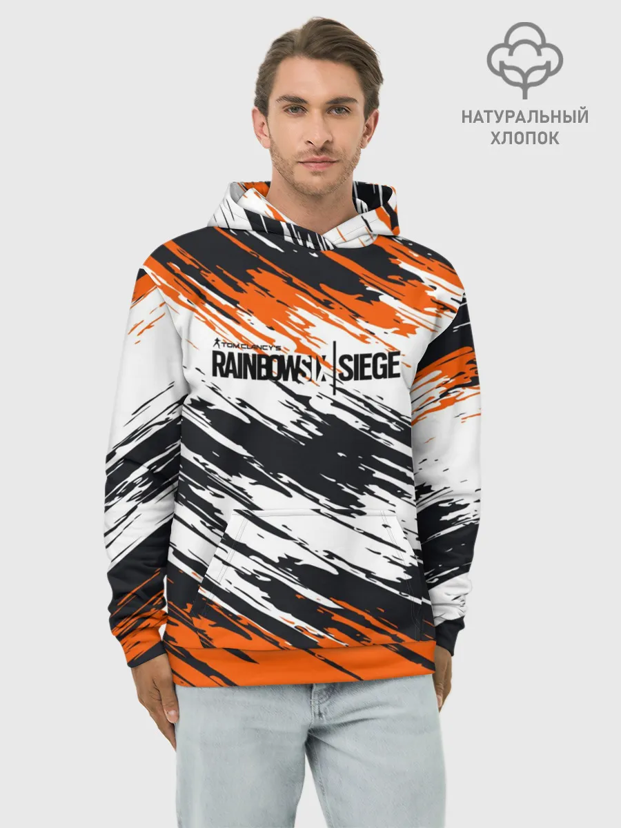 Худи мужской база хлопок / Rainbow Six Siege