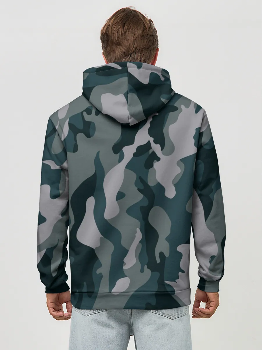 Худи мужской база хлопок / камуфляж