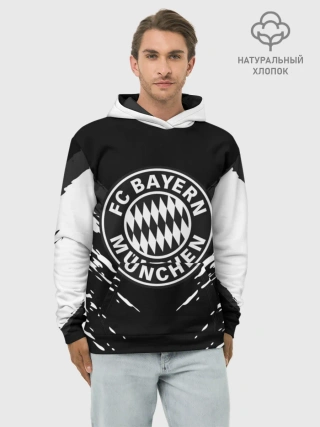 Худи мужской база хлопок / BAYERN MUNCHEN SPORT