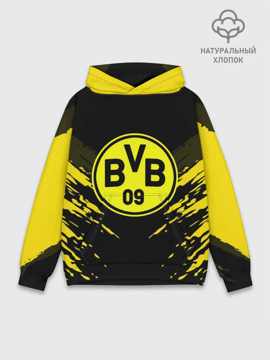 Худи мужской база хлопок / BORUSSIA SPORT